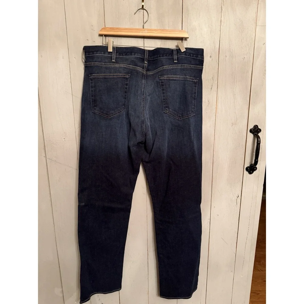 NWT Cremieux Premium Denim Jeans Men's Sz 38X32 Slim Straight Med Wash Stretch